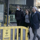 Uno de los investigados por el crimen de Helena Jubany, Xavi Jiménez, llega a los Juzgados de Sabadell para declarar sobre el caso, 20 años después del asesinato