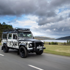 El camuflatge distintiu presenta 23 ubicacions que han jugat un paper clau en les il·lustres aventures tot terreny i d'exploració de Land Rover durant més de 70 anys.