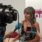 L'alcaldessa accidental de Lleida, Sandra Castro.