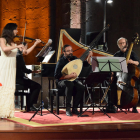 Concierto inaugural anoche del Festival de Música Antiga dels Pirineus, en la catedral de La Seu.