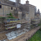 La muralla de Torà hundida en 2018 estará restaurada en junio