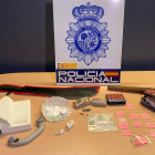 Les substàncies i objectes trobats al vehicle.