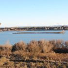 Imatge de l’estany d’Ivars i Vila-sana, on avui està prevista una batuda controlada de senglars.