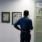 Exposición dedicada a Gallardo en el salón Còmic Barcelona.