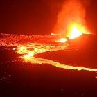 Expectación por la última erupción volcánica en Islandia