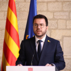 El president de la Generalitat, Pere Aragonès.