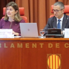 La síndica d'Aran, Maria Vergés, durant la seva compareixença a la Comissió d'Afers Institucionals del Parlament de Catalunya per debatre amb els grups la situació d'Aran i el seu autogovern.

Data de publicació: dijous 03 de novembre del 2022, 14:26

Localització: Barcelona

Autor: