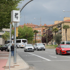 Un tramo de Rambla d’Aragó con radar.