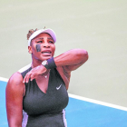 Serena Williams, durante un partido esta semana en Toronto.
