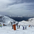 Esquiadors a les pistes de Baqueira.