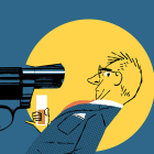 Il·lustració de Gallardo per a una portada de la revista ‘New Yorker’.