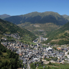 Vista de Vielha, municipi pioner a posar límit als pisos turístics.