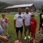 Pep Guardiola arriba a Rialp per visitar els nens i nenes del seu campus