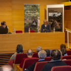 El expresident Quim Torra, ayer durante la presentación de su nuevo libro en la Diputación.