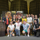 Foto de familia de los ganadores de esta octava edición del certamen. 