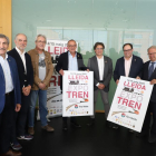 L'acte de presentació de la fira Lleida Expo Tren.