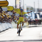 Van Aert, en el seu primer triomf en aquest Tour de França.