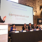 El nou portal jurídic català Compendium.cat es va presentar ahir al migdia a la Seu Vella.