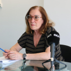 La directora de Coneixement i Desenvolupament Professional del COIB, Glòria Jòdar, en una entrevista a l'ACN.