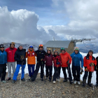 Subirà y responsables de FGC y  Boí Taüll, entre otros, visitaron ayer el nuevo telesquí de Puigfalcó.