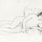 ‘Un allongé’, de Renoir, un dels gravats de l’exposició.