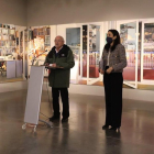 Ureña exposa a Burgos l'aquarel·la de 15 metres de llarg 'El cuadro para caminar'