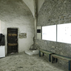 Interior de la presó de Sort, actualment convertida en un petit museu.