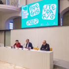 Rufach, Pueyo y Rutllant presentaron ayer los Premis Literaris 2022.