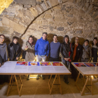 Quince alumnos muestran sus trabajos en una exposición en la Casa de Avraham Xalom. 