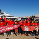 En la imagen, los integrantes del equipo de competición de Sícoris que tomaron parte en el trofeo.