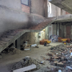Imagen del sótano y parte de la planta baja del edificio.