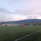 Equips de base s’exercitaven ahir al camp de la Seu, on diumenge hi va haver l’incident.