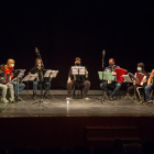 Concert ahir d’alumnes de l’Escola d’Acordió de Lleida.