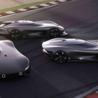 Jaguar ha presentat el seu tercer esportiu virtual totalment elèctric, el Jaguar Vision Gran Turisme Roadster.
