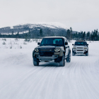 El Land Rover Defender està preparat per regalar grans sensacions al conduir-lo pel circuit ubicat a la zona de pistes de Grandvalira sector Soldeu.