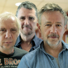 Imatge d'arxiu dels membres de La Unión: Rafa Sánchez (d). Luis Bolín (c) i Mario Martínez (e).