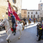 Sanaüja. Las caballerías dieron tres vuelas a los arrabales medievales de esta población de la Vall del Llobregós. 