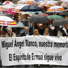 Homenaje a Blanco en el 10 aniversario del crimen, en julio de 2007 .