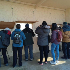 Participants en el cens d’ocells aquàtics a Rufea.