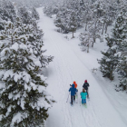 Lles de Cerdanya. L’estació ha millorat sensiblement les seues instal·lacions amb la nevada.