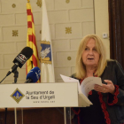 Martí, ahir durant la presentació de l’informe del 2021.