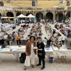 La influencer Anna Terés, de Castelló de Farfanya, ofreció ayer un showcooking en el marco de la feria. 