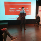 Un momento del acto que organizó ayer el PSC en Lleida.