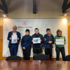 Reunió amb alumnes de l’Escola Plançó de Lleida.