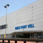 Imatge de la façana de l’Imax Port Vell, tancat el 2014.