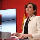 La presidenta madrileña, la popular Isabel Díaz Ayuso.