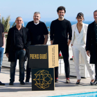 Foto de grup d’alguns dels actors nominats als Gaudí.