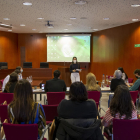 Los alumnos expusieron sus argumentos ante un jurado de la Universitat de Lleida.