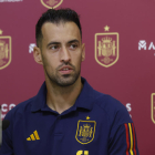 Sergio Busquets, en foto de archivo, es el último superviviente de la generación que ganó el Mundial.