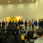 Imatge del congrés de la federació d’ERC al pla, que es va celebrar a Torregrossa.